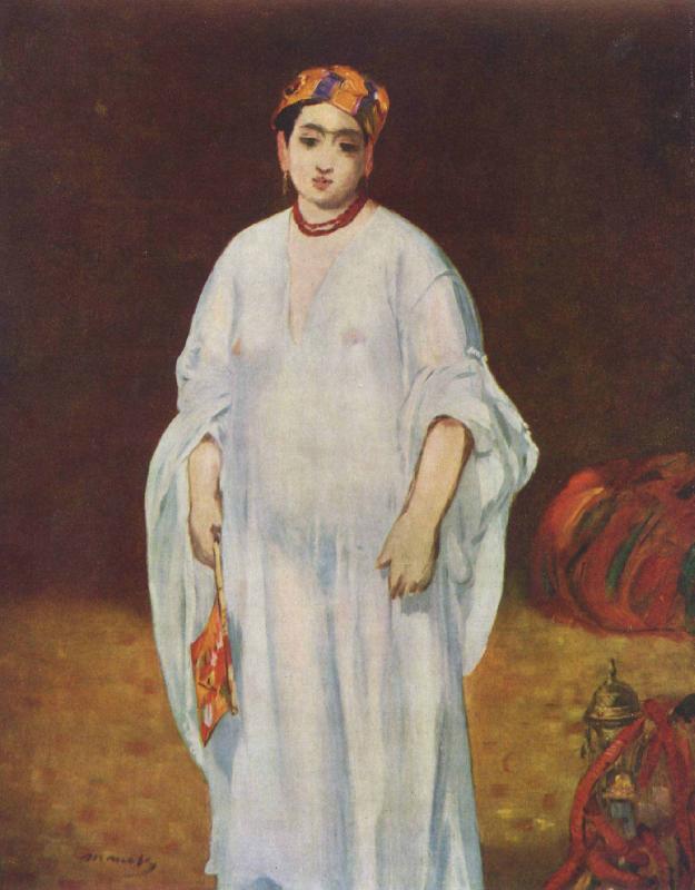 Edouard Manet La Sultane oil painting image